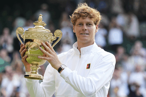 Sinner Stuns Alcaraz to Claim Wimbledon Glory 🎾🏆 Sinner Stuns Alcaraz to Claim Wimbledon Glory 🎾🏆