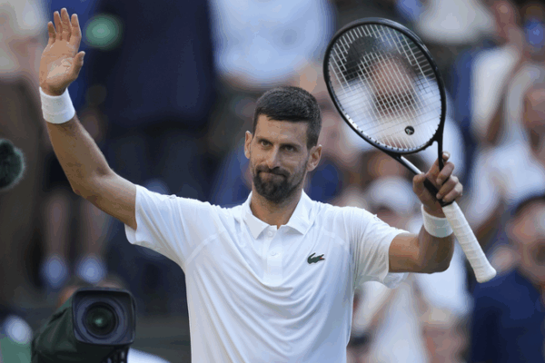 Novak Djokovic Makes History with 14th Wimbledon Semifinal 🎾✨ Novak Djokovic Makes History with 14th Wimbledon Semifinal 🎾✨
