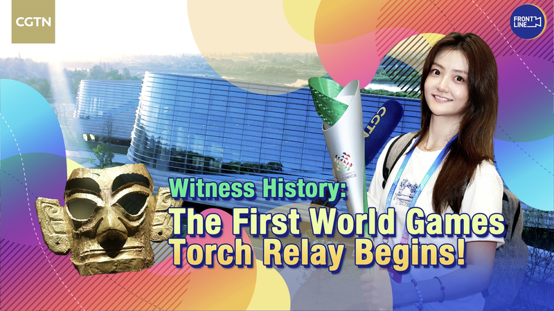 VO5WHT33VGTDQF90T2AA - 🌍NewspaperAmigo – Your Global News Buddy 🗞️ 🔥 World Games Torch Relay Ignites in Chengdu! 🌏✨ video poster