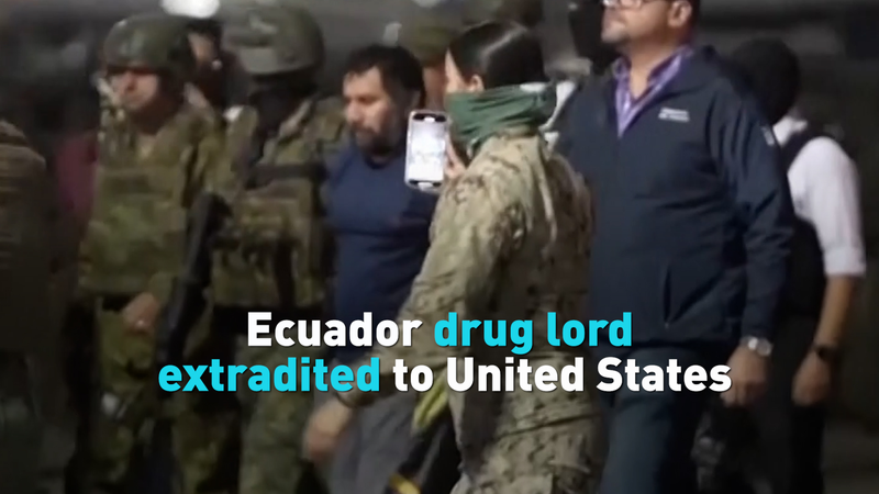 Ecuador’s Notorious Drug Lord ‘Fito’ Extradited to U.S. ⚖️🇺🇸 Ecuador's Notorious Drug Lord 'Fito' Extradited to U.S. ⚖️🇺🇸 video poster