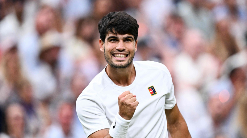Alcaraz Battles Past Rublev, Eyes Wimbledon Three-Peat ๐พ๐ฅ Alcaraz Battles Past Rublev, Eyes Wimbledon Three-Peat ๐พ๐ฅ