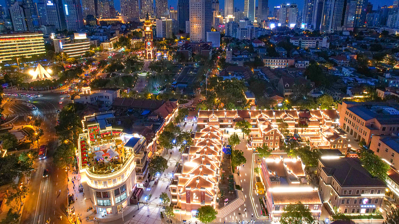 Tianjin’s Five Great Avenues Glow Up with Nighttime Magic 🌃✨ Tianjin’s Five Great Avenues Glow Up with Nighttime Magic 🌃✨