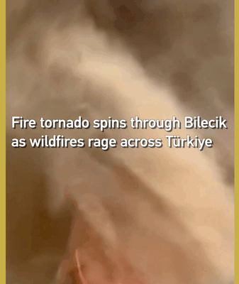 🔥 Tornado of Flames Hits Türkiye as Wildfires Spread 🌍 #ExtremeWeather 🔥 Tornado of Flames Hits Türkiye as Wildfires Spread 🌍 #ExtremeWeather video poster