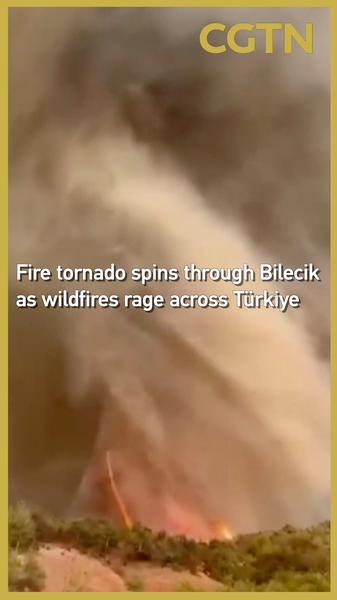 Y4JWFLZFIFX2UU343F9P - 🌍NewspaperAmigo – Your Global News Buddy 🗞️ 🔥 Tornado of Flames Hits Türkiye as Wildfires Spread 🌍 #ExtremeWeather video poster