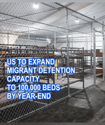 U.S. to Triple Migrant Detention Capacity by 2025 🏗️⚖️ U.S. to Triple Migrant Detention Capacity by 2025 🏗️⚖️ video poster