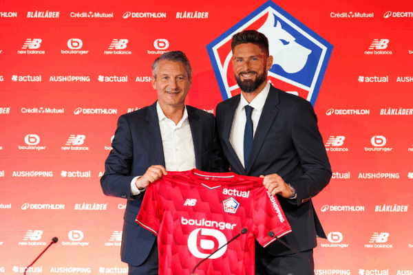 ⚽ Olivier Giroud Returns to French Football with Lille Deal! ⚽ Olivier Giroud Returns to French Football with Lille Deal!