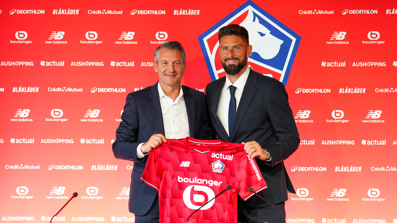 ⚽ Olivier Giroud Returns to French Football with Lille Deal!