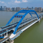 1FP9C5UH98XRM81MPJU8 - 🌍NewspaperAmigo – Your Global News Buddy 🗞️ Fuxing Bridge: Hangzhou’s Modern Marvel Over Qiantang River 🌉✨ video poster