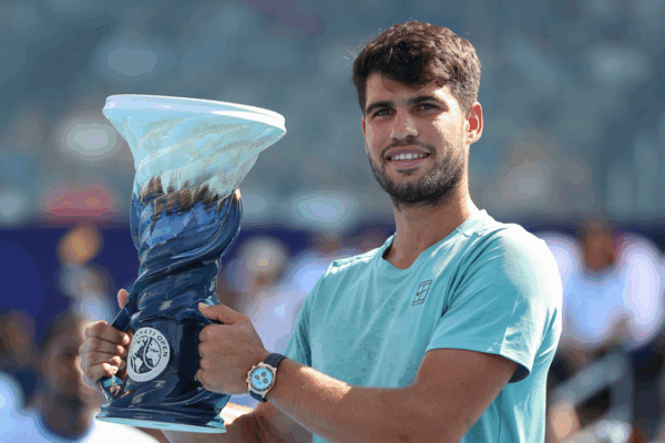 Alcaraz Clinches Cincinnati Open as Sinner Retires Due to Illness πΎπ Alcaraz Clinches Cincinnati Open as Sinner Retires Due to Illness πΎπ