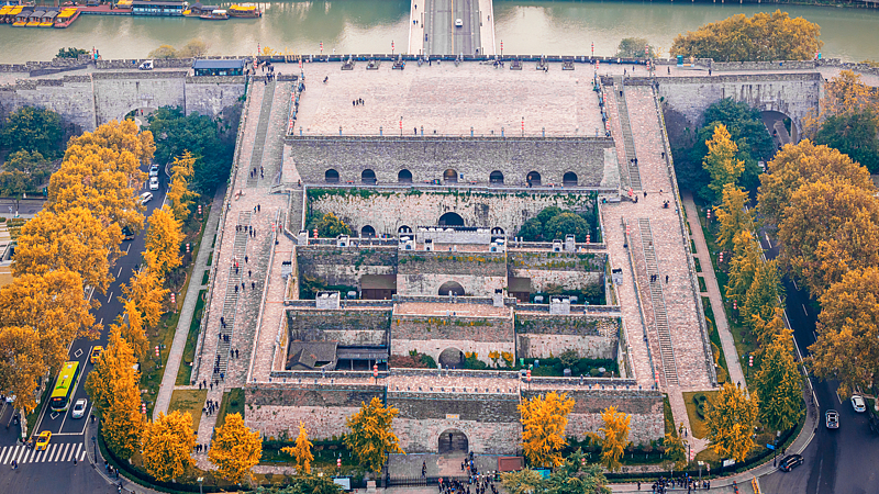 Nanjing’s Zhonghua Gate: Where History Meets Renewal 🌸🕊️ Nanjing's Zhonghua Gate: Where History Meets Renewal 🌸🕊️