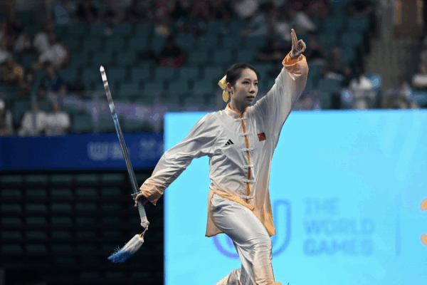 π Lu Zhuoling Strikes Gold in Wushu at Chengdu World Games! π₯ π Lu Zhuoling Strikes Gold in Wushu at Chengdu World Games! π₯