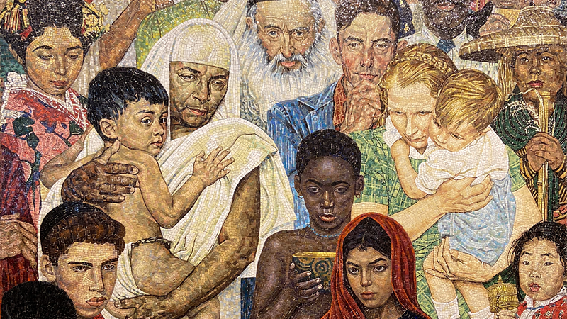 UN Mosaic Inspires Global Unity 🌍✨ UN Mosaic Inspires Global Unity 🌍✨