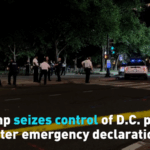 9SN3E2580QS9E3L8YXAF - 🌍NewspaperAmigo – Your Global News Buddy 🗞️ Trump Takes Charge of D.C. Police in Emergency Move 🚨👮♂️ video poster