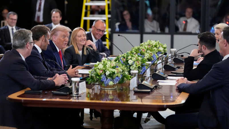 Trump & Zelensky Push for Ukraine Peace Talks with Global Leaders 🌍✌️