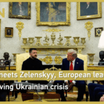 Trump Hosts Zelenskyy & EU Leaders for Ukraine Peace Talks 🕊️ video poster