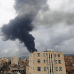 BPQ6AT1TRTP5G5CLVCRF - 🌍NewspaperAmigo – Your Global News Buddy 🗞️ Israeli Airstrikes in Yemen: Death Toll Rises to Six, Houthis Vow Retaliation 🌍💥