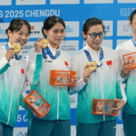 CJ0S3OOTALN976MV08NT - 🌍NewspaperAmigo – Your Global News Buddy 🗞️ 🇨🇳 China Smashes Finswimming Relay World Record at Chengdu World Games! 🏊♀️💥