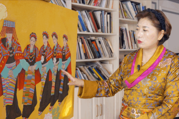 Tibetan Artist Sonam Pema Revives Ancient Cloth Painting with Modern Flair 🎨🏔️ Tibetan Artist Sonam Pema Revives Ancient Cloth Painting with Modern Flair 🎨🏔️ video poster