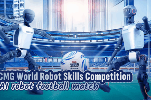 🤖⚽️ World’s First AI Robot Football Match Kicks Off! 🤖⚽️ World’s First AI Robot Football Match Kicks Off! video poster
