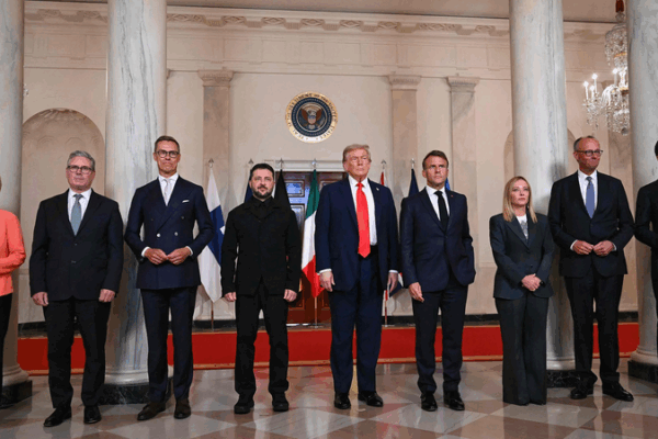 Trump, Zelenskyy & EU Leaders Tackle Ukraine Security at White House Summit ๐๏ธ๐ผ Trump, Zelenskyy & EU Leaders Tackle Ukraine Security at White House Summit ๐๏ธ๐ผ