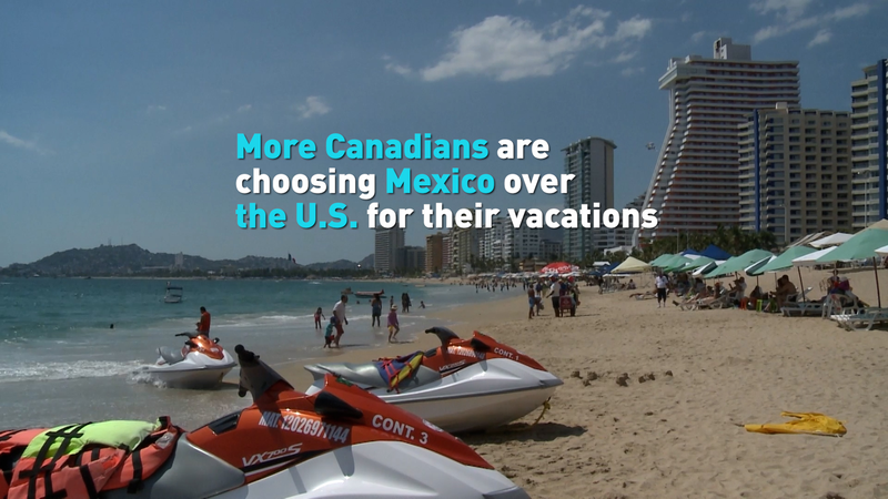 🌴 Canadian Travelers Flock to Mexico Over U.S. Amid Trade Tensions ✈️ 🌴 Canadian Travelers Flock to Mexico Over U.S. Amid Trade Tensions ✈️ video poster