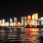 H9LMUZBYRWDQAAIYA3IZ - 🌍NewspaperAmigo – Your Global News Buddy 🗞️ Fushan Bay Lights Up: A Dazzling Night Spectacle in Qingdao 🌟🌊 video poster