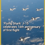 J-15 'Flying Shark' Marks 16 Years of Naval Dominance 🛩️🇨🇳 video poster