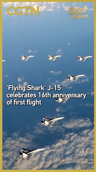 ID3D7XIMDQD1IWNCRB5K - 🌍NewspaperAmigo – Your Global News Buddy 🗞️ J-15 'Flying Shark' Marks 16 Years of Naval Dominance 🛩️🇨🇳 video poster