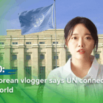 L9J0KRLUUNN1TJYM91Y7 - 🌍NewspaperAmigo – Your Global News Buddy 🗞️ 🇰🇷 South Korean Vlogger Shares UN Journey: From Donations to Global Perspective 🌍 video poster