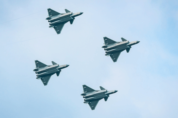 J-20 Stealth Fighters Debut at China Aviation Event ✈️🔥 J-20 Stealth Fighters Debut at China Aviation Event ✈️🔥
