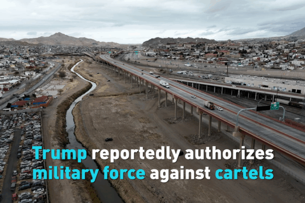 Trump Greenlights Military Action Against Cartels: What’s Next? 🚨 Trump Greenlights Military Action Against Cartels: What’s Next? 🚨 video poster