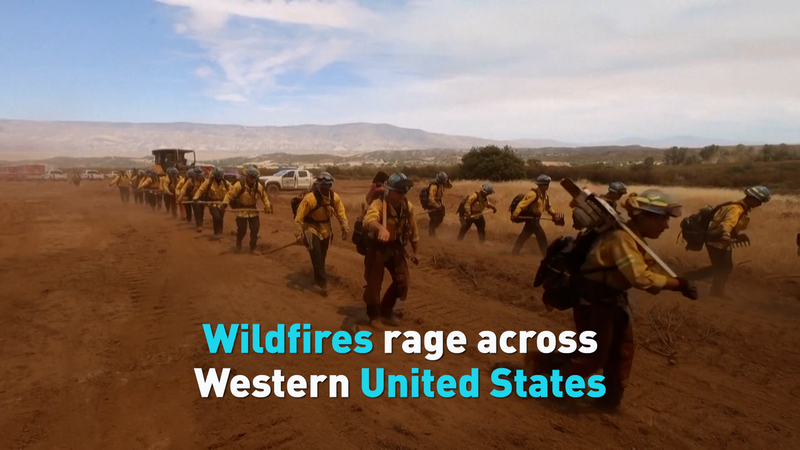 Wildfires Rage Across Western U.S. and Canada: A New Normal? 🔥🌎 video poster