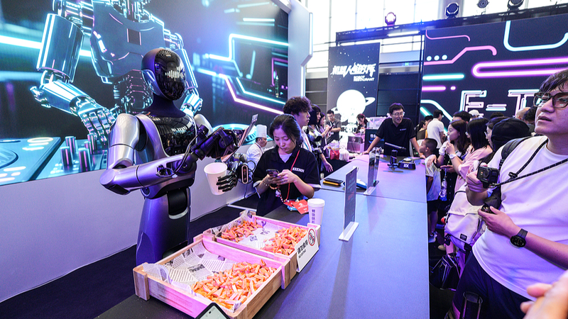 🤖 Beijing's Robot Revolution: AI Chefs, Bands & More Take Over! video poster