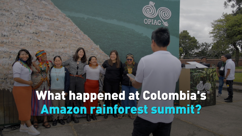 🌱 Amazon Nations Unite at Colombia Summit for Climate Action 🌍 video poster