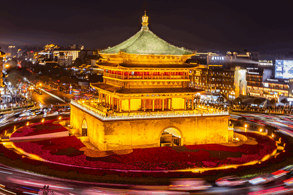 Xi’an Bell Tower Lights Up the Night 🌃🏯 | A Journey Through Ming Dynasty Majesty Xi'an Bell Tower Lights Up the Night 🌃🏯 | A Journey Through Ming Dynasty Majesty video poster