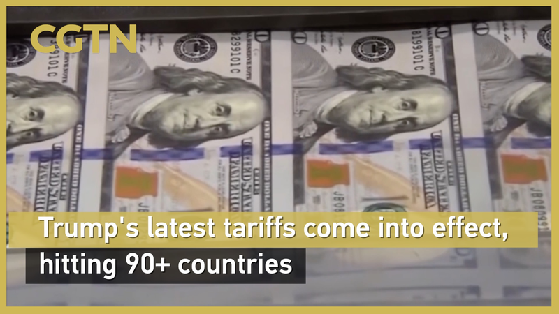 SE4UHXPROY92IO7YGKS1 - 🌍NewspaperAmigo – Your Global News Buddy 🗞️ Trump Slaps New Tariffs on 90+ Countries 🌍💸 video poster