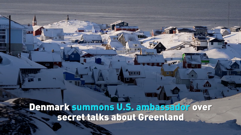 🇩🇰 Denmark Calls Out U.S. Over Greenland Secret Talks 🌍 video poster