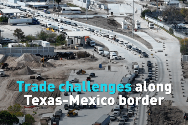 Texas-Mexico Trade Faces New Hurdles Amid Tariff Tensions 🌎🚚 Texas-Mexico Trade Faces New Hurdles Amid Tariff Tensions 🌎🚚 video poster