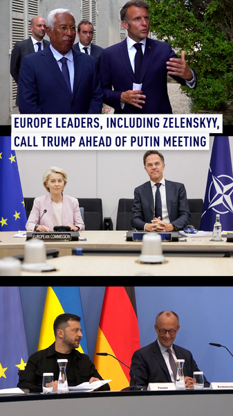 TSKERZHD872ZPLUSKSNB - 🌍NewspaperAmigo – Your Global News Buddy 🗞️ European Leaders Unite Ahead of Trump-Putin Alaska Summit 🌍✌️ video poster