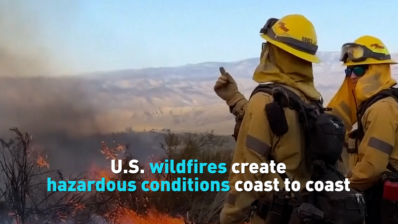 U.S. Wildfires Spark Coast-to-Coast Health Alerts 🌪️🔥 U.S. Wildfires Spark Coast-to-Coast Health Alerts 🌪️🔥 video poster