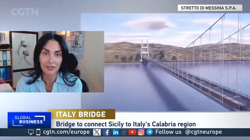VNB0TBZPR3MBEEZMI2ML - 🌍NewspaperAmigo – Your Global News Buddy 🗞️ Italy's $15.6B Mega-Bridge Sparks Protests and Debate 🌉🇮🇹 video poster