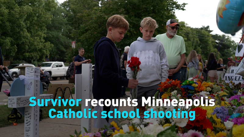 WDBTR9LATATL1DQVL4Z0 - 🌍NewspaperAmigo – Your Global News Buddy 🗞️ Survivor Shares Harrowing Account of Minneapolis School Shooting 🕊️💔 video poster