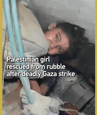 Miracle in Gaza: Girl Rescued After Deadly Strike 🕊️✨ Miracle in Gaza: Girl Rescued After Deadly Strike 🕊️✨ video poster
