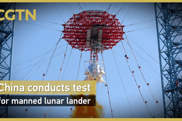 Chinaโs Lunar Lander Nails First Manned Test ๐๐ Chinaโs Lunar Lander Nails First Manned Test ๐๐ video poster