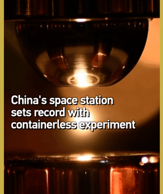 China’s Space Station Hits Record 3,100°C in Material Science Breakthrough 🌌🔥 China’s Space Station Hits Record 3,100°C in Material Science Breakthrough 🌌🔥 video poster