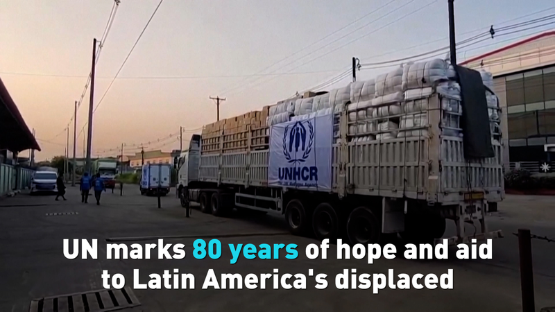 UN Celebrates 80 Years of Aid to Latin America’s Displaced 🌍✨ UN Celebrates 80 Years of Aid to Latin America’s Displaced 🌍✨ video poster