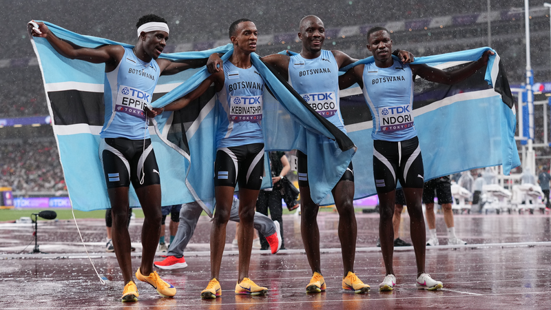 Botswana Stuns USA in Thrilling Relay Final at World Athletics Championships 🏃♂️💨