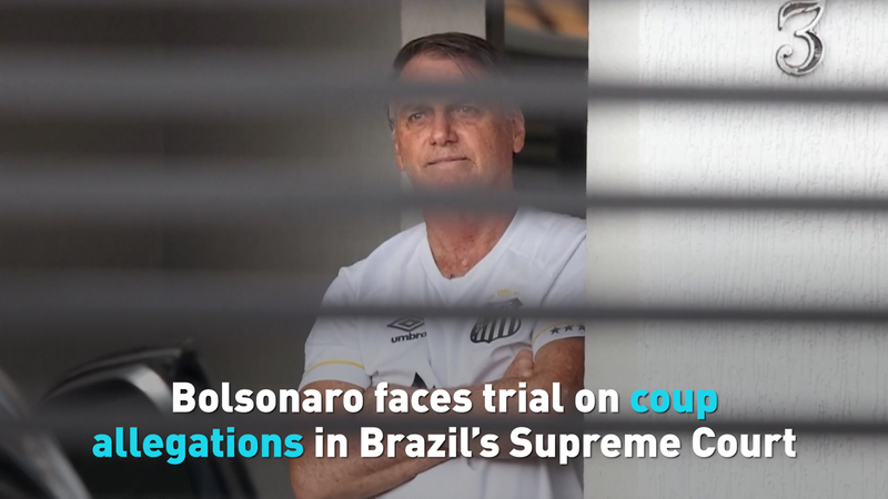Bolsonaro Faces Coup Trial: Brazil Divided 🌟⚖️ Bolsonaro Faces Coup Trial: Brazil Divided 🌟⚖️ video poster