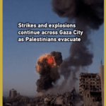 4A6HA510DP2AGFSGODNK - 🌍NewspaperAmigo – Your Global News Buddy 🗞️ Gaza City Under Fire as Civilians Flee Ahead of Ground Offensive 🚨 video poster