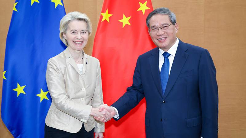 China & EU Boost Ties: Premier Li Urges Action on Trade, Climate 🌍🤝 China & EU Boost Ties: Premier Li Urges Action on Trade, Climate 🌍🤝